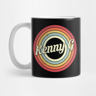 Kenny Proud Name Retro Rainbow Tribute Mug